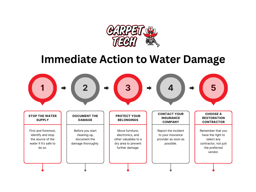 Immediate Action to Water Damage