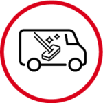 Truck mounted equipment icon