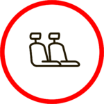 Car seat icon